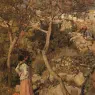 Two_Little_Italian_Girls_by_a_Village_CGFA