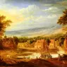Momper_Joos_De_An_Extensive_River_Landscape_With_Travellers_Approaching_A_Village