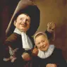 LEYSTER_Judith_A_Boy_And_A_Girl_With_A_Cat_And_An_Eel