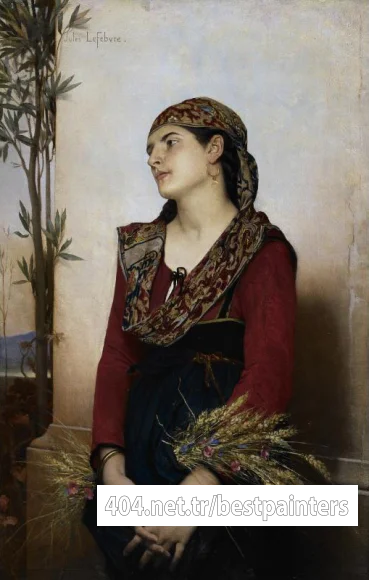 Lefebvre_Jules_Joseph_Mediterranean_Beauty