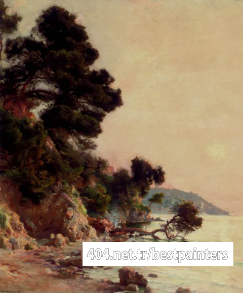 Muenier_Jules_Alexis_Woodburners_On_The_French_Coast