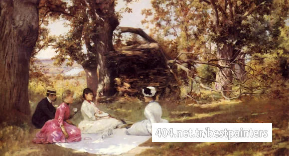 Stewart_Julius_LeBlanc_Picnic_Under_The_Trees