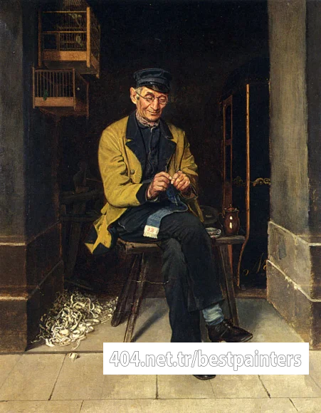 Binder_Joseph_Der_Chaisentrager_An_Der_Allerheiligenkirche