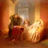 Danhauser_Josef_Napoleon_Et_Josephine_Avec_La_Cartomancienne