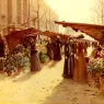 Hoermann_Theodor_von_Marche_Aux_Fleurs_A_La_Madeleine_Avec_Plantes_Potageres