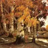 Kaufmann_Adolf_A_Young_Woman_By_A_Forest_Stream