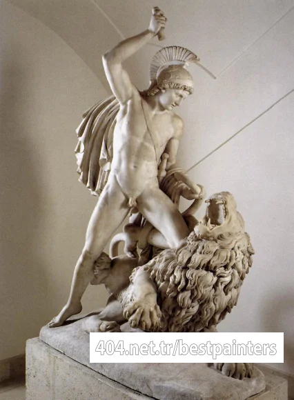 SCHALLER_Johann_Nepomuk_Bellerophon_Fighting_The_Chimaera