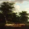 Schelfhout_Andreas_Two_Figures_In_A_Summer_Landscape