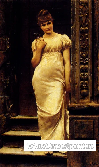 Seifert_Alfred_A_Young_Beauty_In_A_Doorway