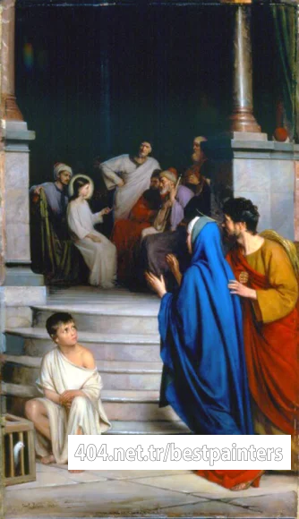 Carl_Heinrich_Bloch_Christ_Teaching_at_the_Temple