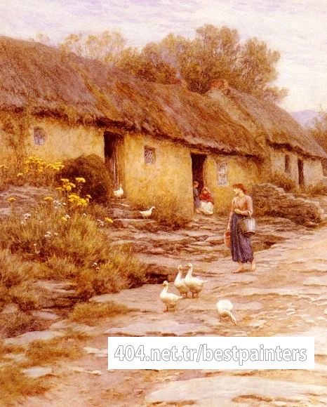 Allingham_Helen_Irish_Cottage