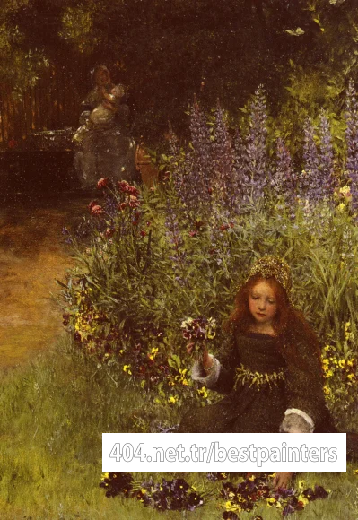 Alma-Tadema_Lady_Laura_Teresa_Gathering_Pansies