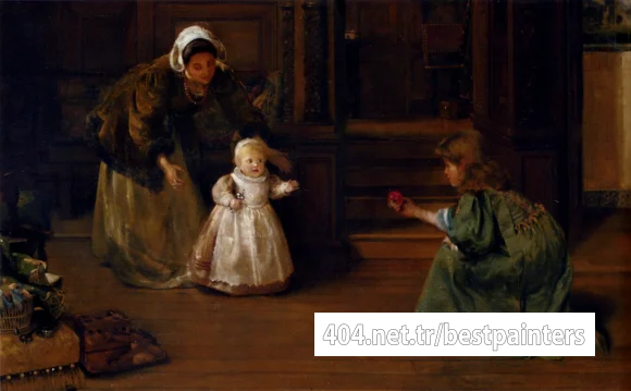 Alma_Tadema_Lady_Laura_Nothing_Venture_Nothing_Have