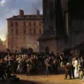 BOILLY_Louis_Leopold_Departure_Of_The_Conscripts_In_1807