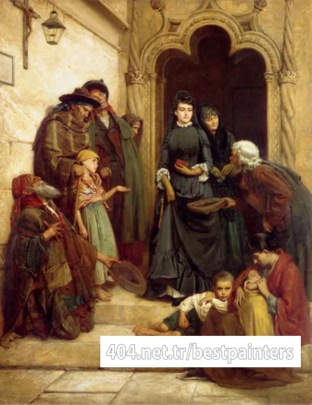 Burgess_John_Bagnold_The_Church_Door