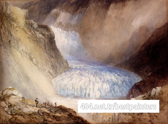 Callow_William_Glacier_du_Rhone_And_The_Garlingstock