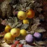 Clare_Oliver_Still_Life_With_Apples_Plums_And_Raspberries