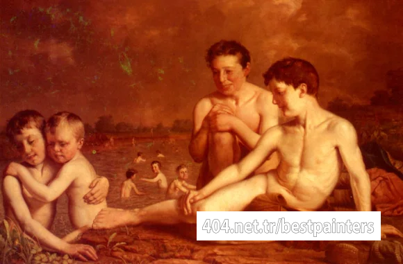 Collins_Hugh_Young_Boys_Bathing