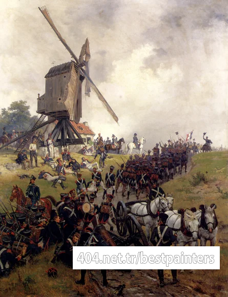 Crofts_Ernest_The_Battle_Of_Waterloo