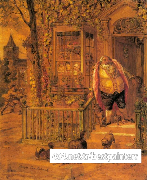 Cruikshank_George_A_Runaway_Knock