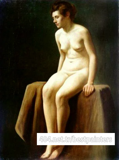 Freeth_Charles_H_Modelo_do_Artista_Nu_Feminino