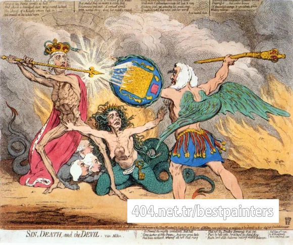 GILLRAY_James_Sin_Death_And_The_Devil