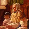 Harper_Edward_Samuel_At_Church_With_Grandmother
