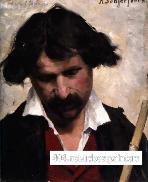 Helene_Schjerfbeck_Miehen_Muotokuva_(Portrait_of_a_Man)_1880