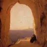 BLECHEN_Karl_Grotto_In_The_Gulf_Of_Naples