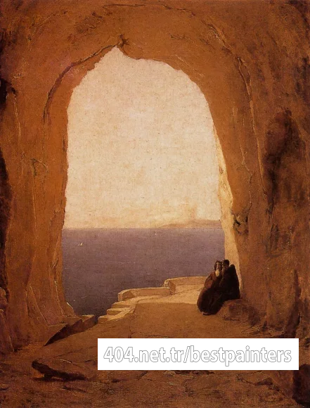 BLECHEN_Karl_Grotto_In_The_Gulf_Of_Naples