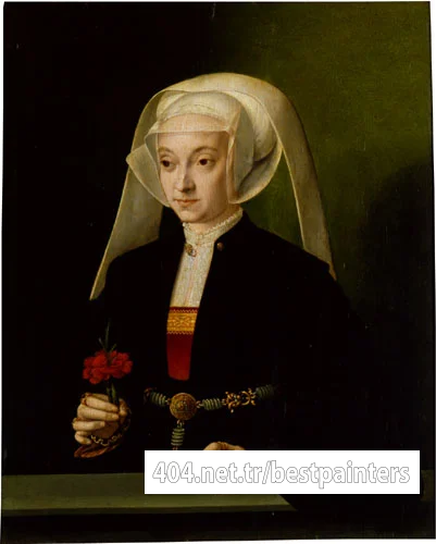 BRUYN_Barthel_Portrait_Of_A_Young_Woman
