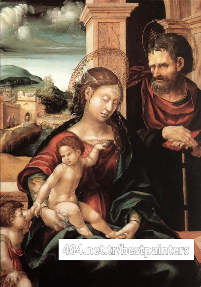 BURGKMAIR_Hans_Holy_Family_With_Child_St_John