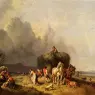 Burkel_Heinrich_Loading_The_Hay_Wagon
