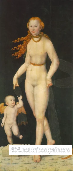 CRANACH_Lucas_the_Younger_Venus_And_Amor