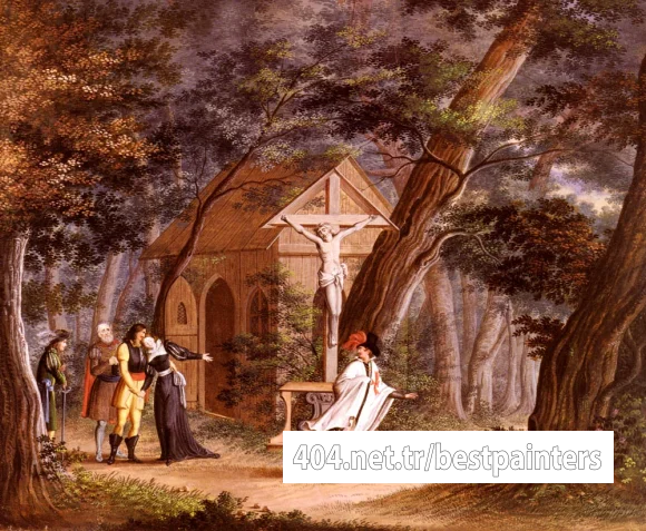 Fohr_Carl_Philipp_Fohr_Ritter_Seine_Geliebte_Verlassend