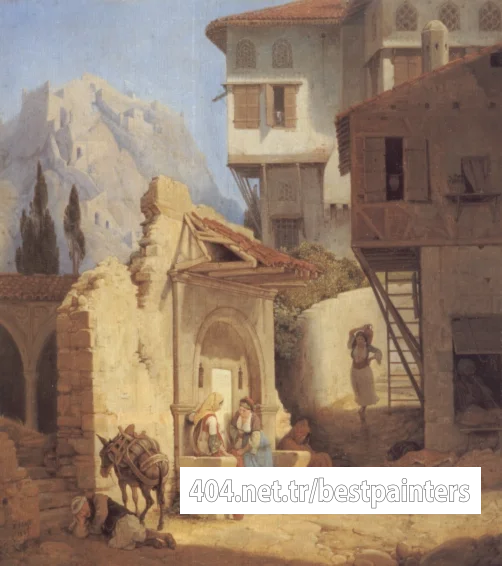 Greek_Peasant_Women_By_A_Well