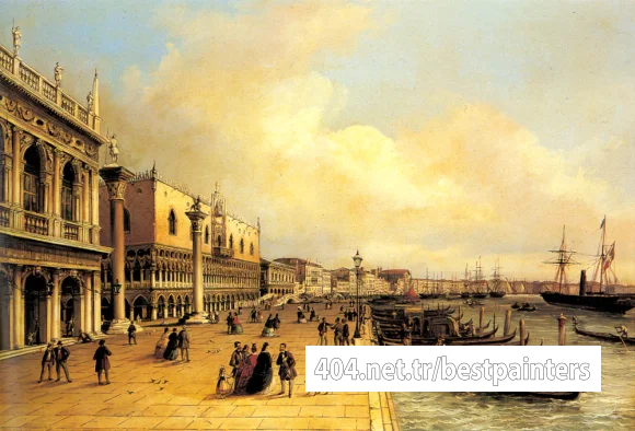 Grubacs_Carlo_A_View_Of_The_Doges_Palace