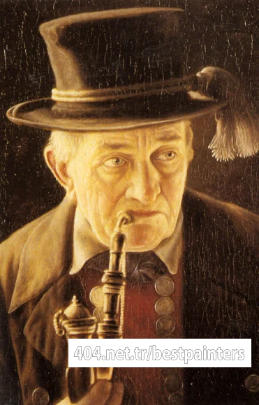 Heuster_Carl_Portrait_Of_An_Elderly_Swabian_Man