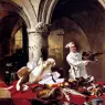 Hoguet_Charles_Les_Preparatifs_Du_Festin