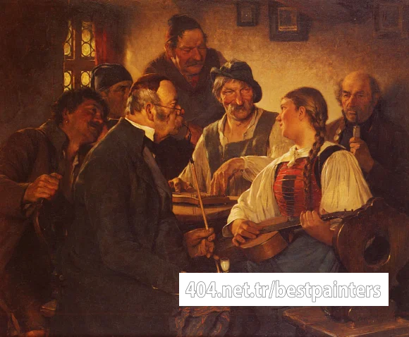 Kauffman_Hugo_Wilhelm_The_Zither_Player