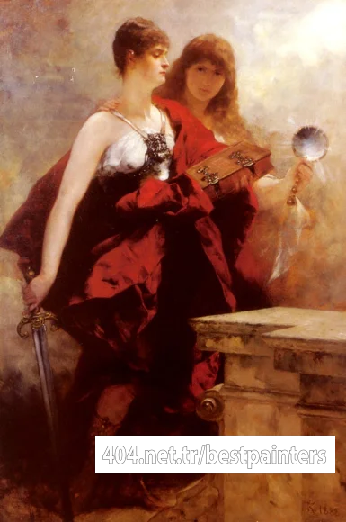 Kaulbach_Friedrich_Allegory_Of_Wisdom_And_Justice