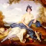 Pirsch_Adam_An_Elegant_Lady_Seated_In_A_Park