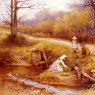 Wilson_Charles_Edward_Gathering_Primroses