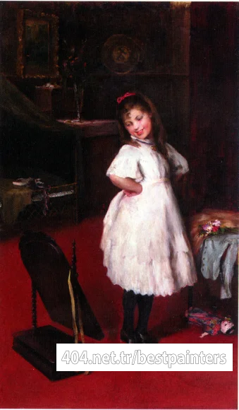 Arthur_Lajos_Halmi_The_Party_Dress