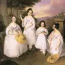 BROCKY_Karoly_The_Daughters_Of_Istvan_Medgyasszay