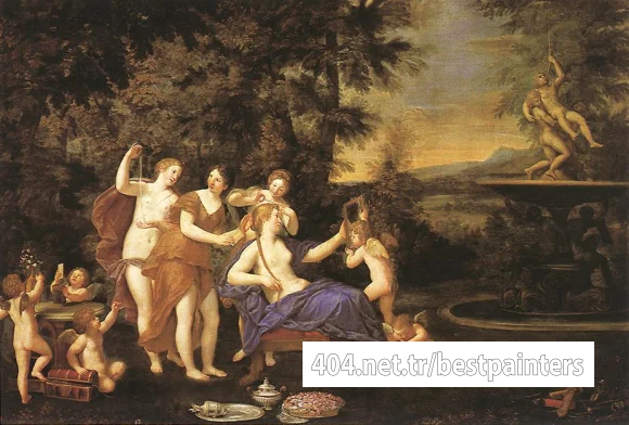 ALBANI_Francesco_Venus_Attended_By_Nymphs_And_Cupids