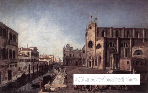 ALBOTTO_Francesco_View_Of_Campo_Santi_Giovanni_E_Paolo