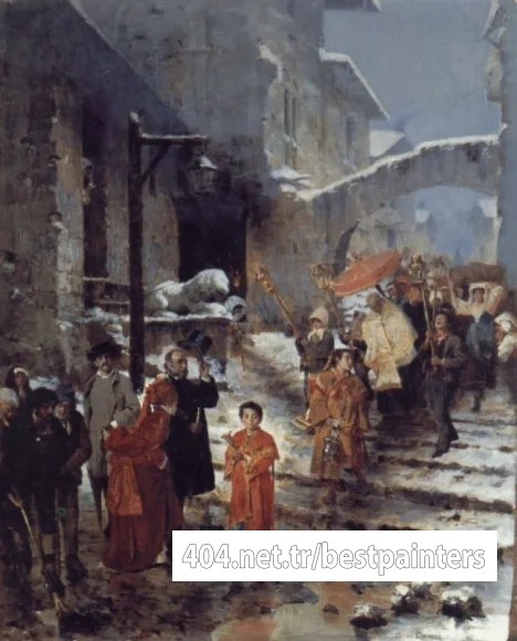 A_Religious_Procession_in_Winter