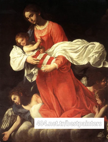 BAGLIONE_Giovanni_The_Virgin_And_The_Child_With_Angels