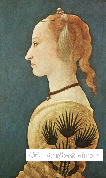 BALDOVINETTI_Alessio_Portrait_Of_A_lady_In_Yellow